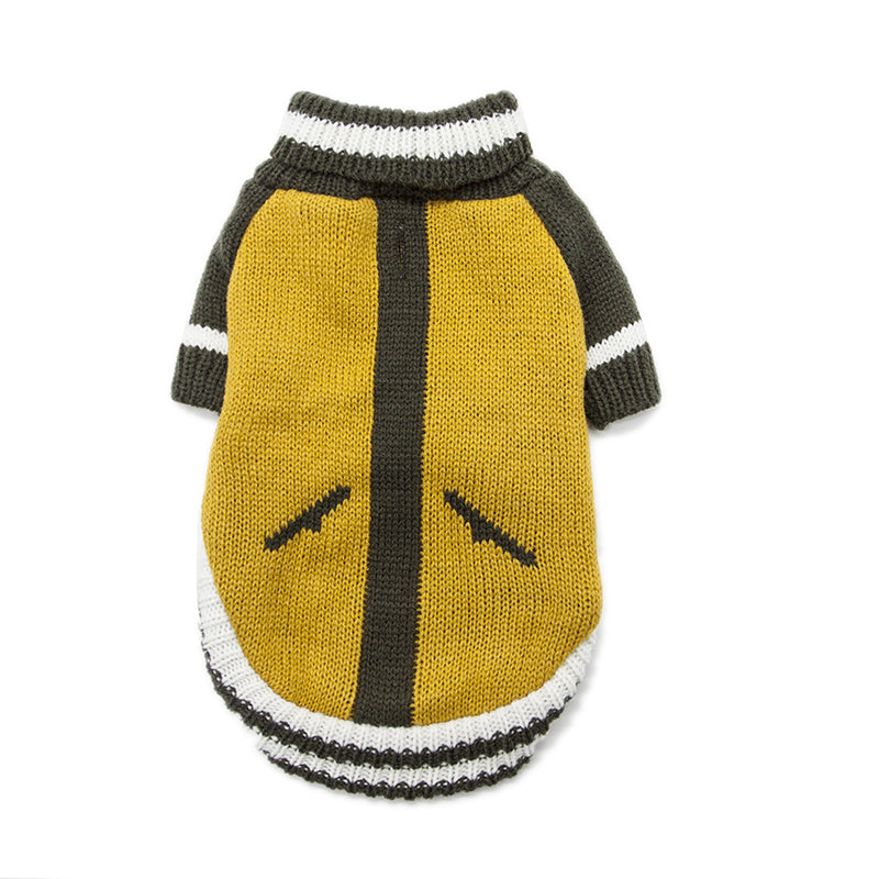 Dog knitted sweater pet warm clothes