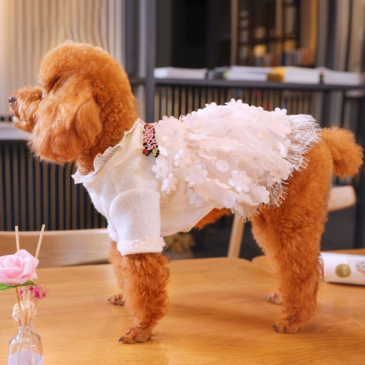 Dog clothes skirt