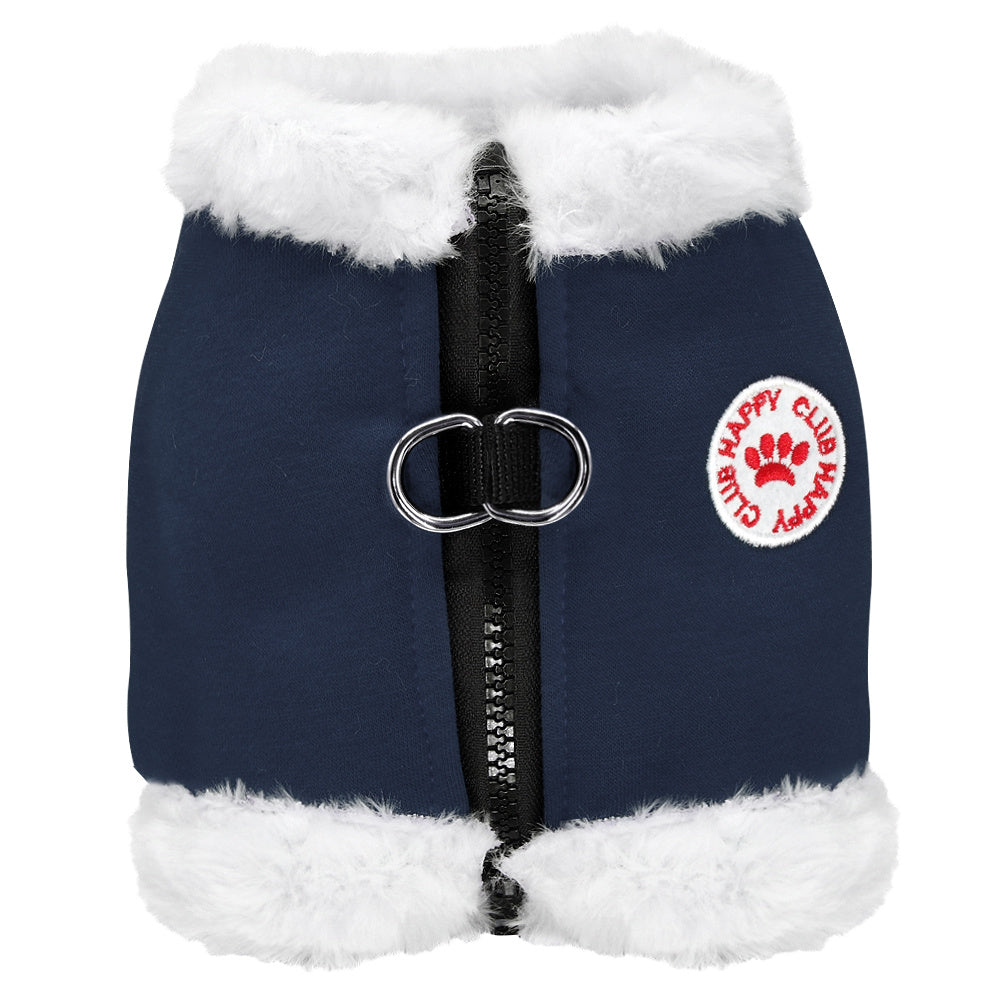 New dog winter plus cashmere chest strap