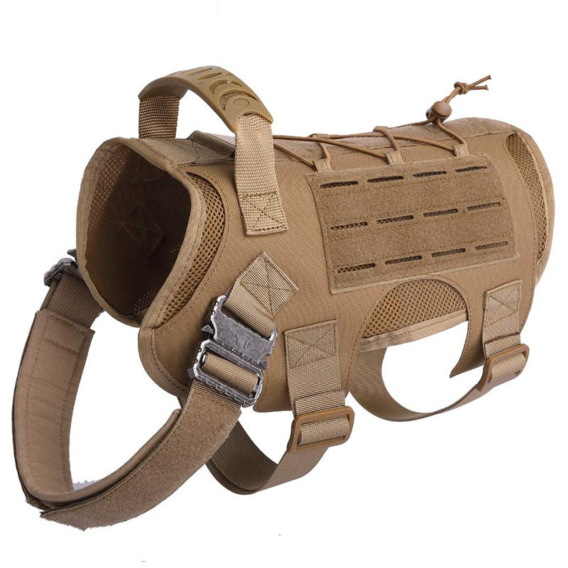 Combat Dog Vest Pet Chest Strap With Pendant Package