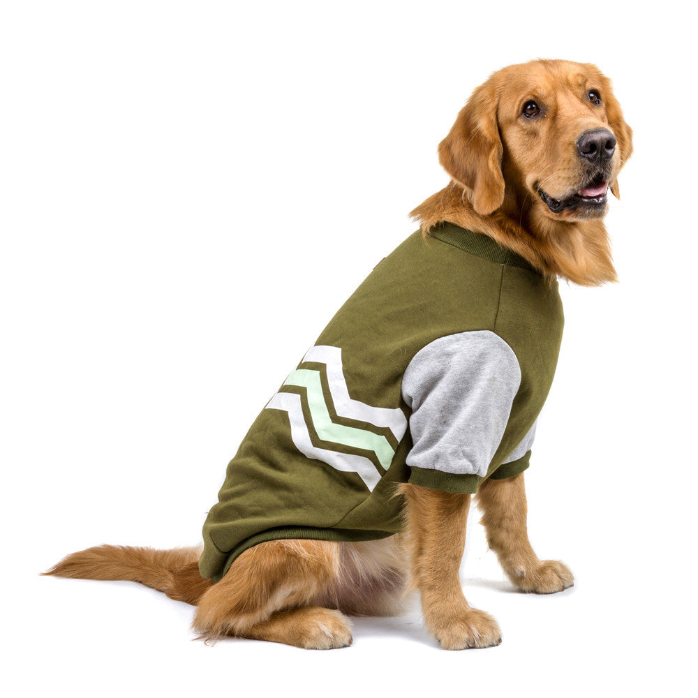 Wavy Two-legged Hoodie Dog Clothes