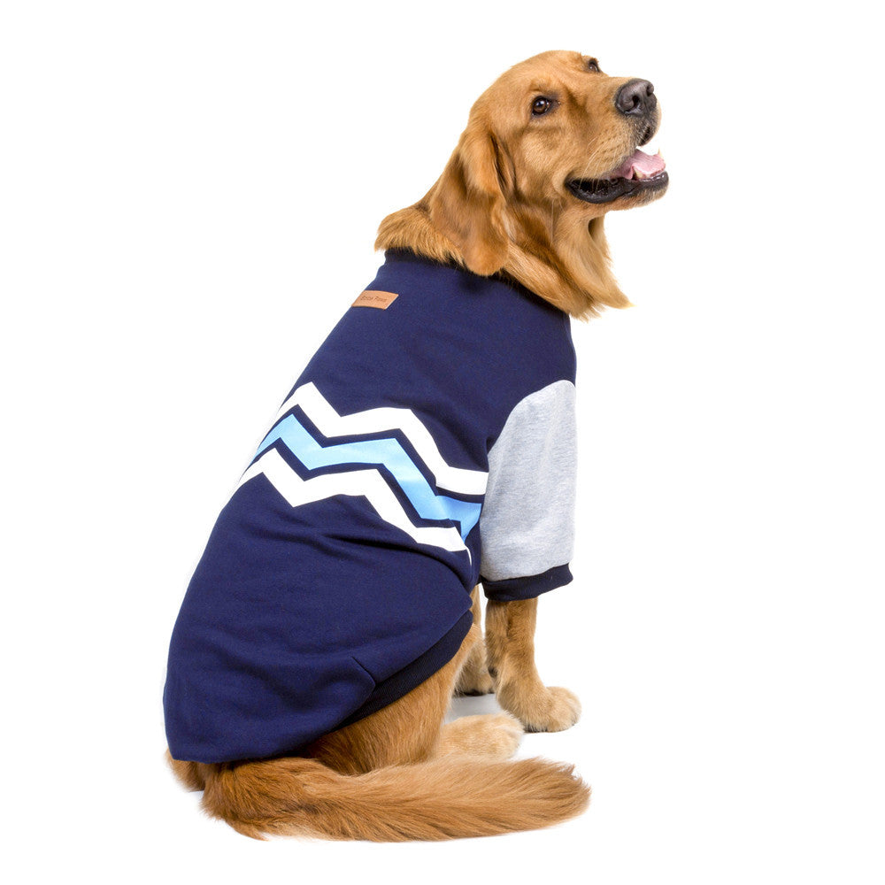 Wavy Two-legged Hoodie Dog Clothes