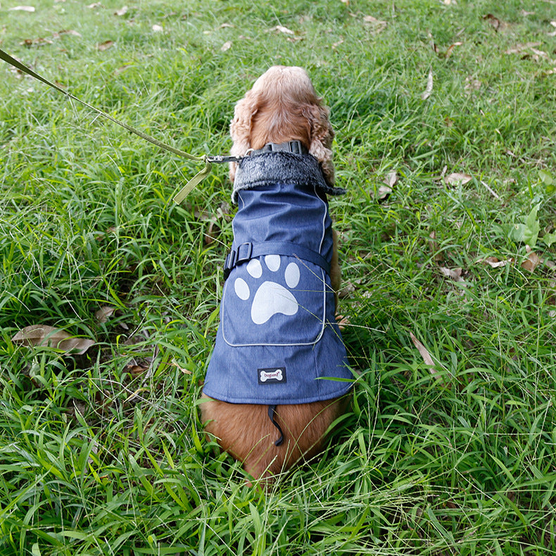 Big dog waterproof and warm vest