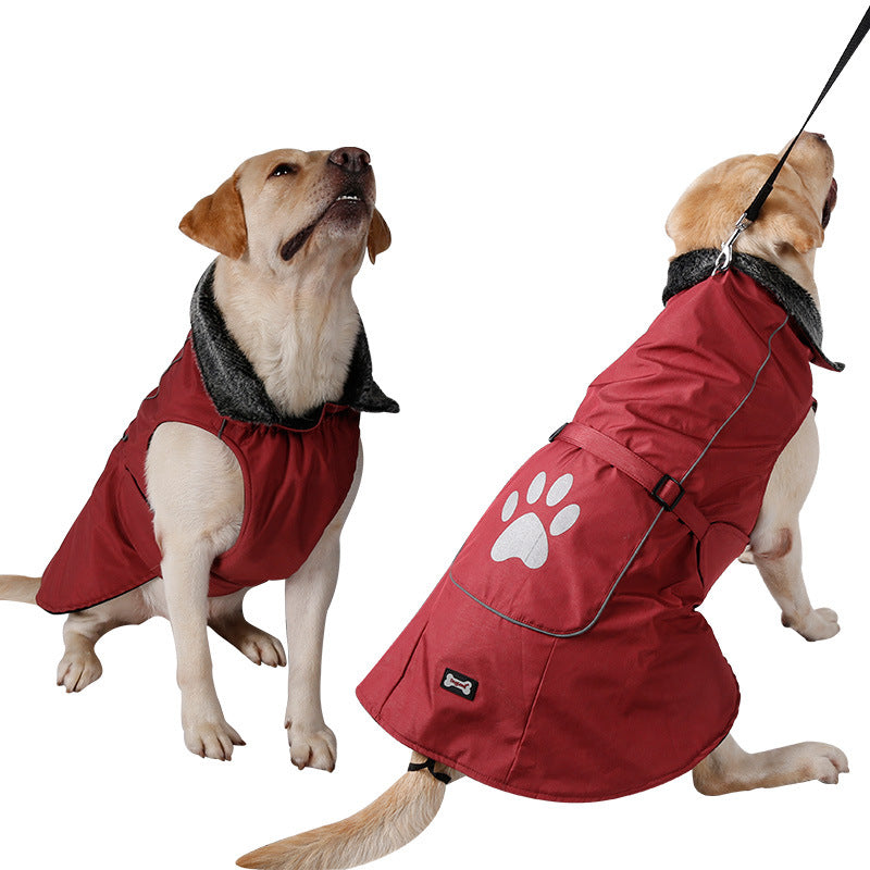 Big dog waterproof and warm vest