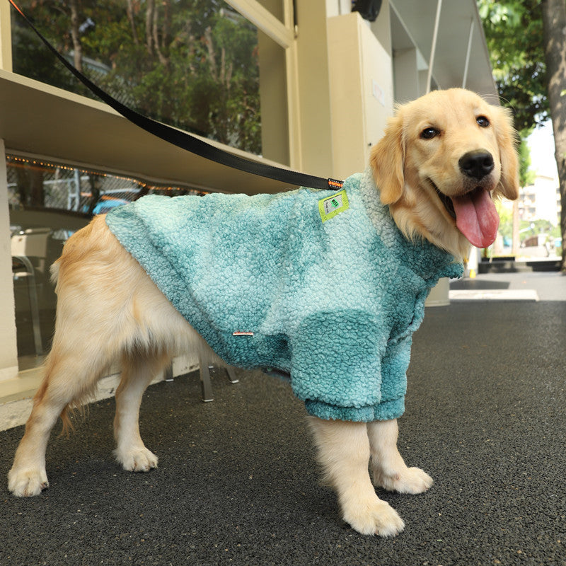 Fashion Dog Clothes Fall And Winter Labrador Loose Coat