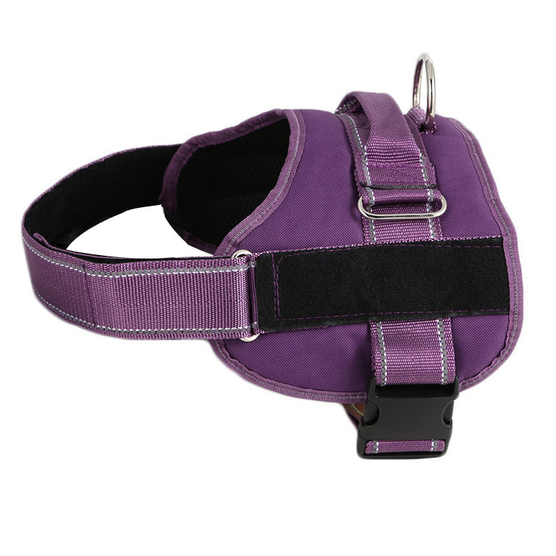 Dog chest strap with explosion-proof