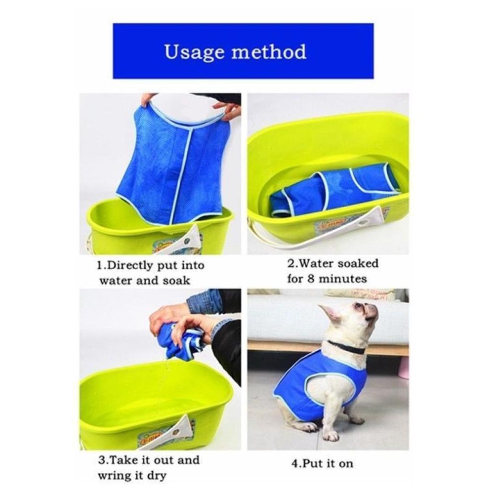 Dog cooling vest