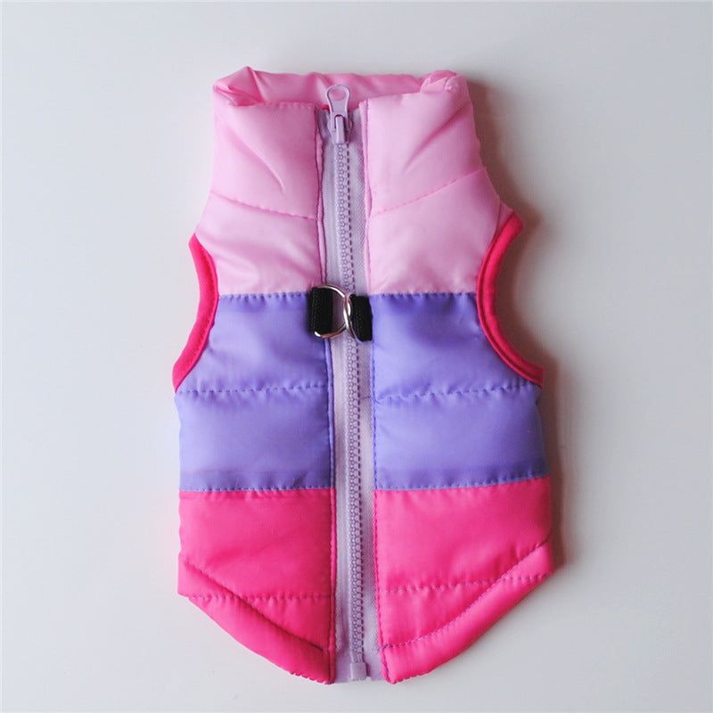 Pet dog cotton vest