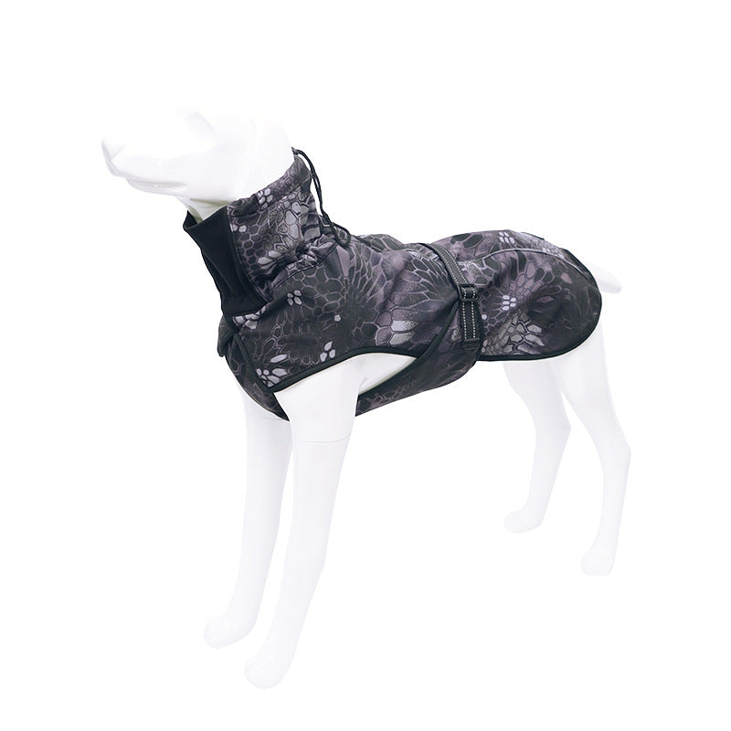 Dogdog Clothes Vest Large Dog Raincoat