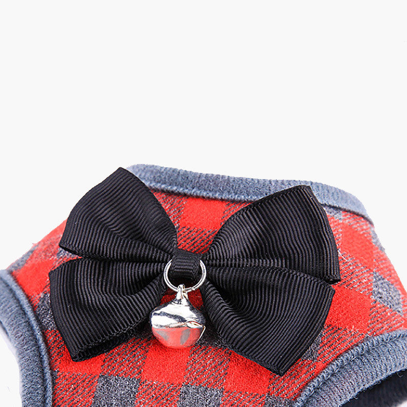 Small dog leash chest strap