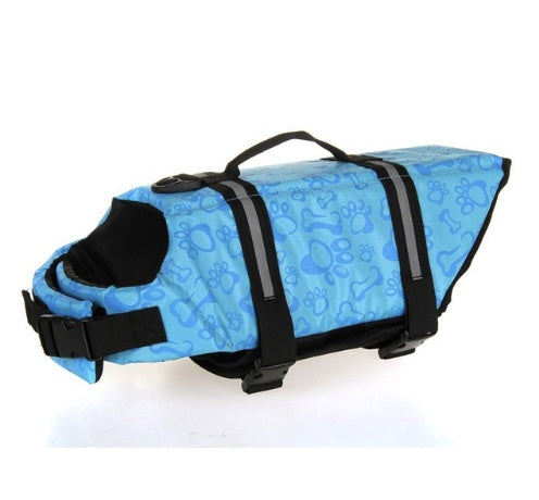 Pet swimwear cute dog life jacket dog swimwear big middle dog safety coat