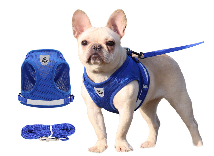 Vest Type Dog Leash Is Reflective And Breathable