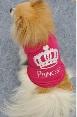 MUQGEW Princess Dog Vest