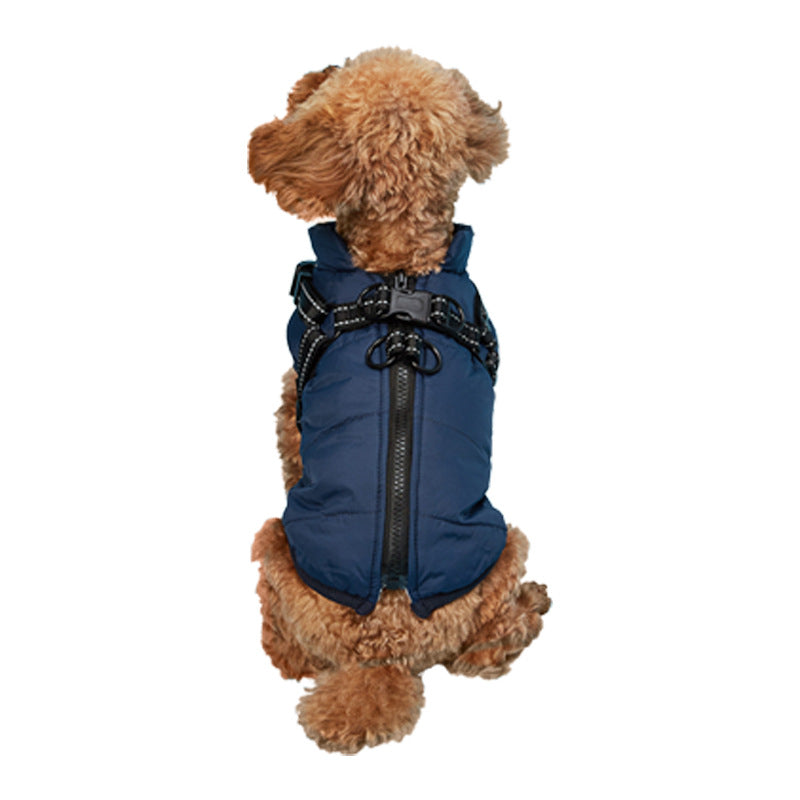 Thickened Dog Clothes Waterproof Warm Pet Jacket