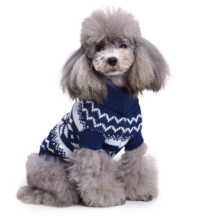 Christmas Warm Soft Pet Clothes Sweater Multiple Styles