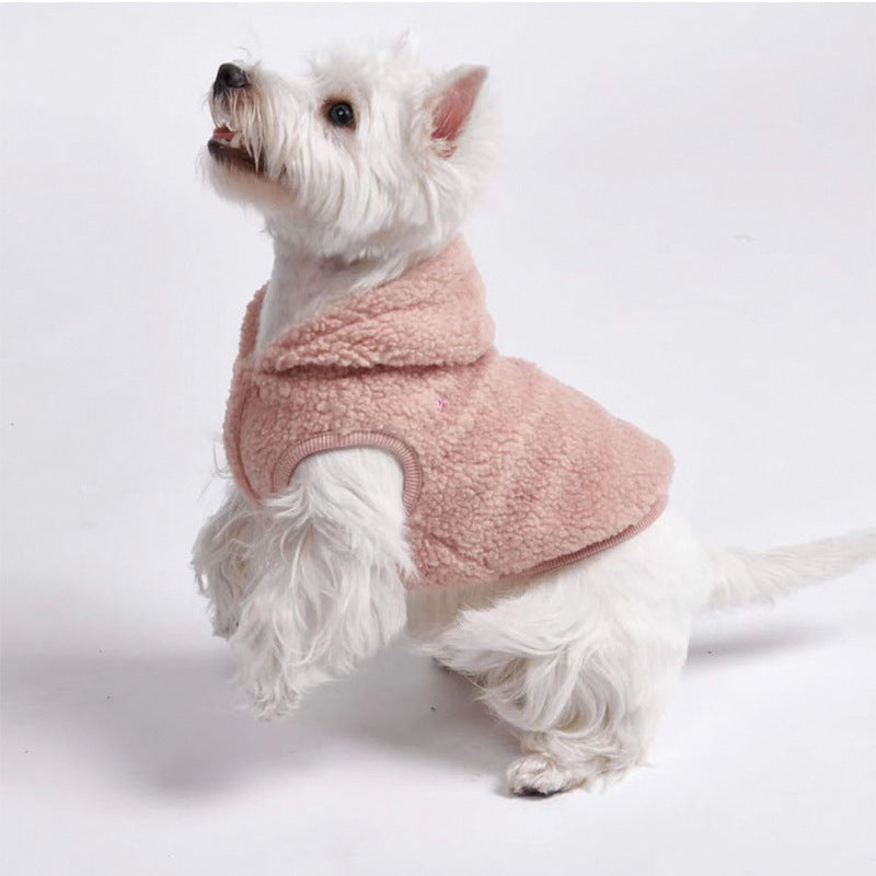 Pet Dog Hooded Sweater Autumn And Winter Style