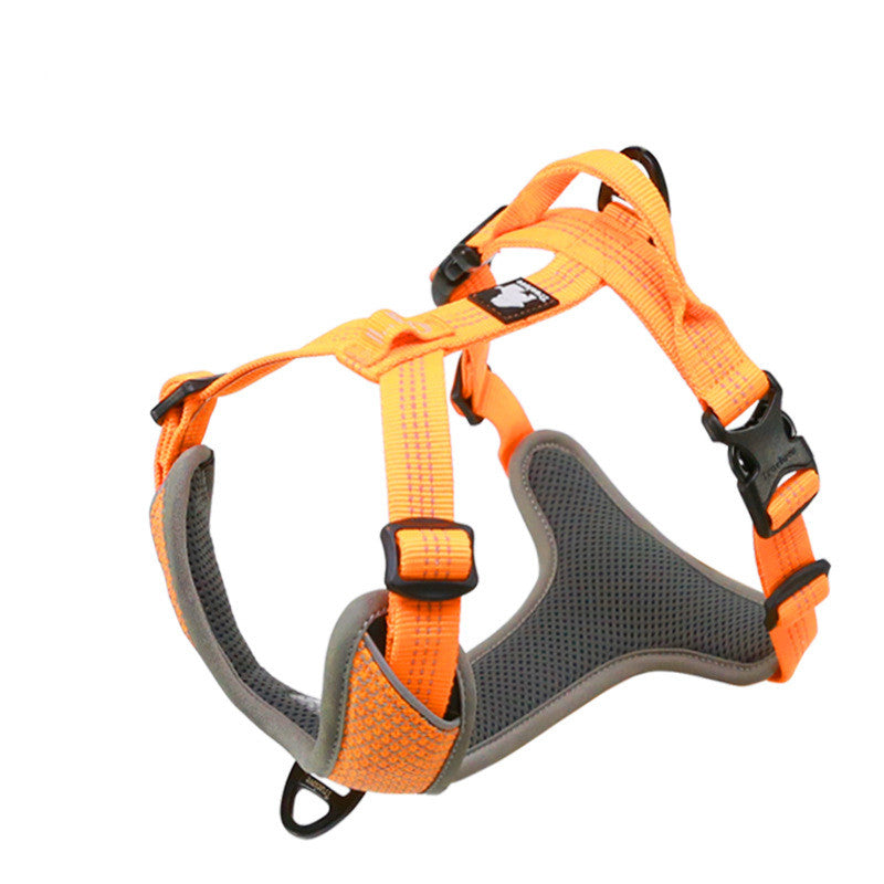 Pet Products Explosion Proof Flush Strap Reflective Chest Vest