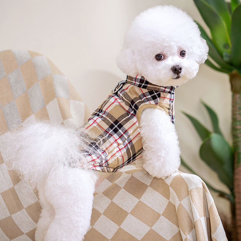 Winter Pet Dog Clothes Heavy Cotton Pet Clothes Jacket
