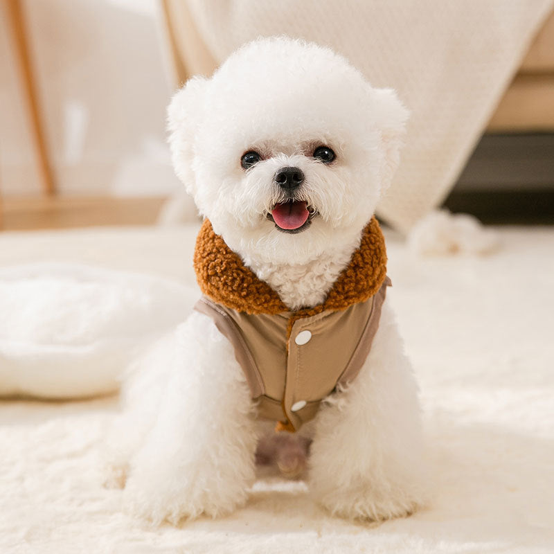 Dog Puppy Clothes Korean Style Coffee Sweater