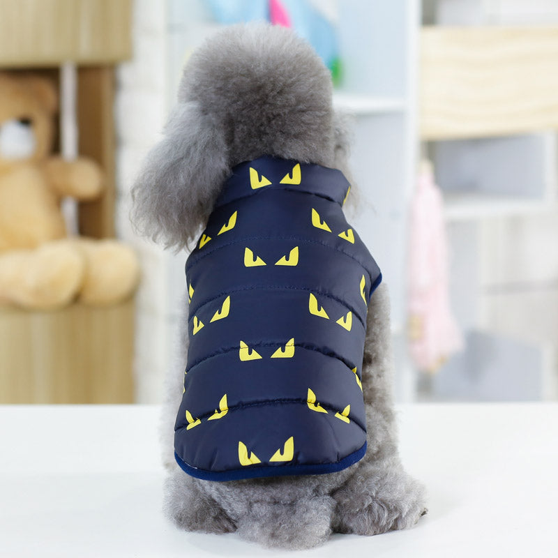 Pet clothes dog padded vest