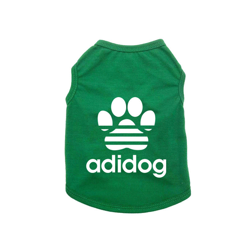 Spring And Summer New Small And Medium Sized Dog Cotton Vest