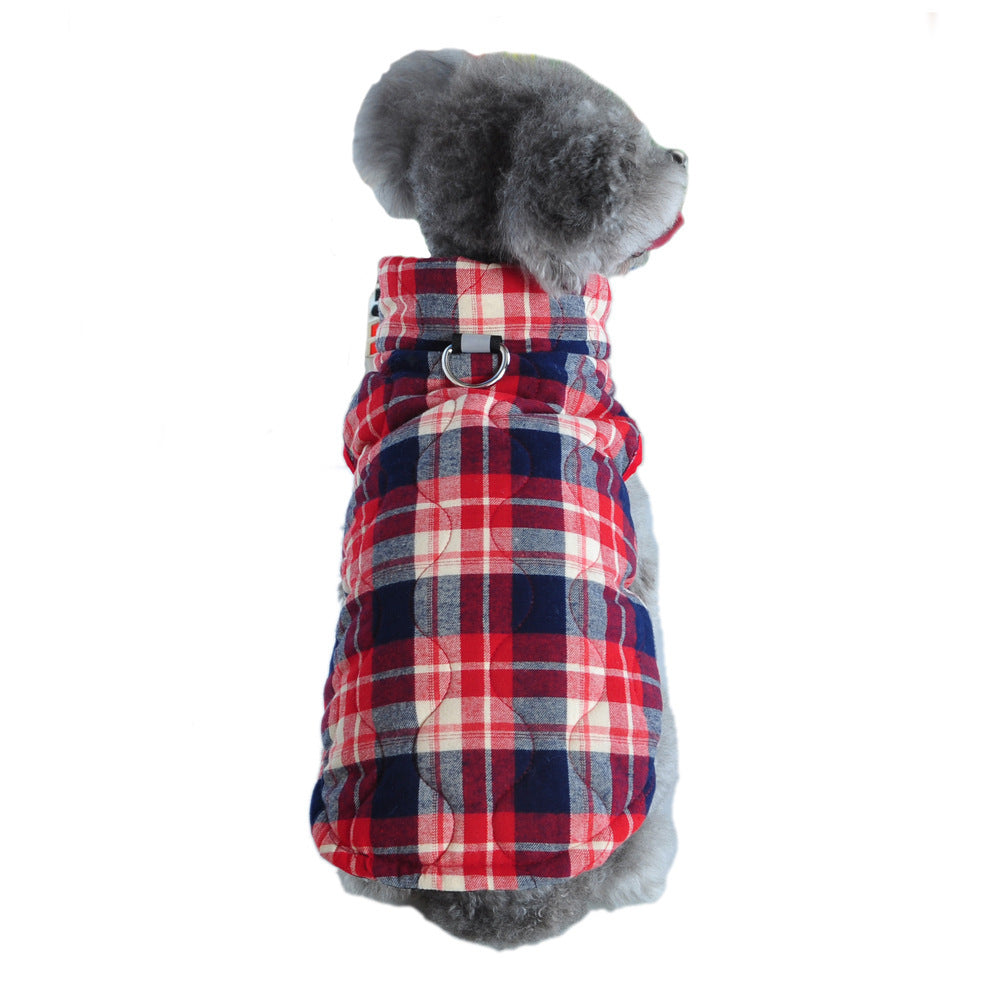 Winter Pet Dog Clothes Heavy Cotton Pet Clothes Jacket