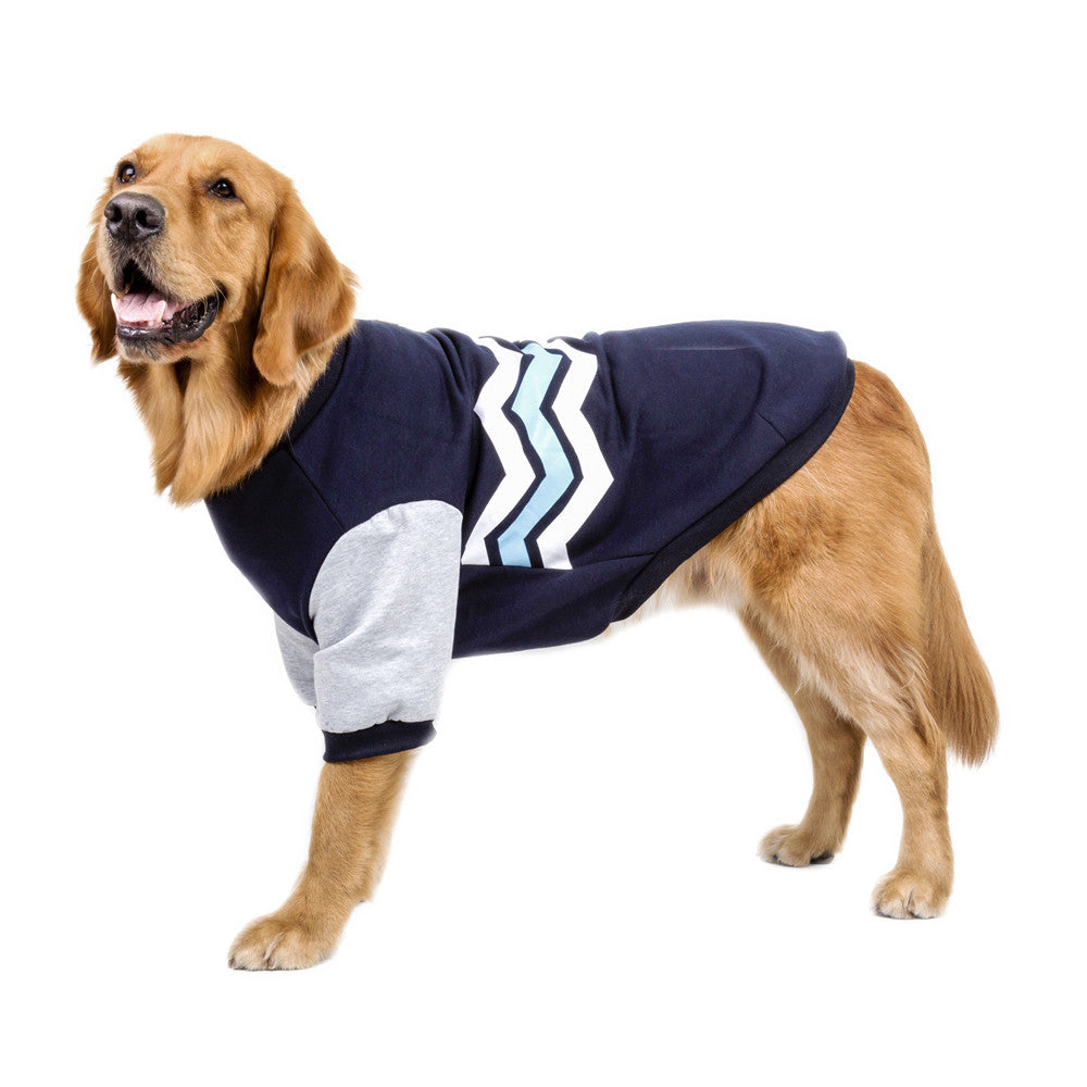 Wavy Two-legged Hoodie Dog Clothes