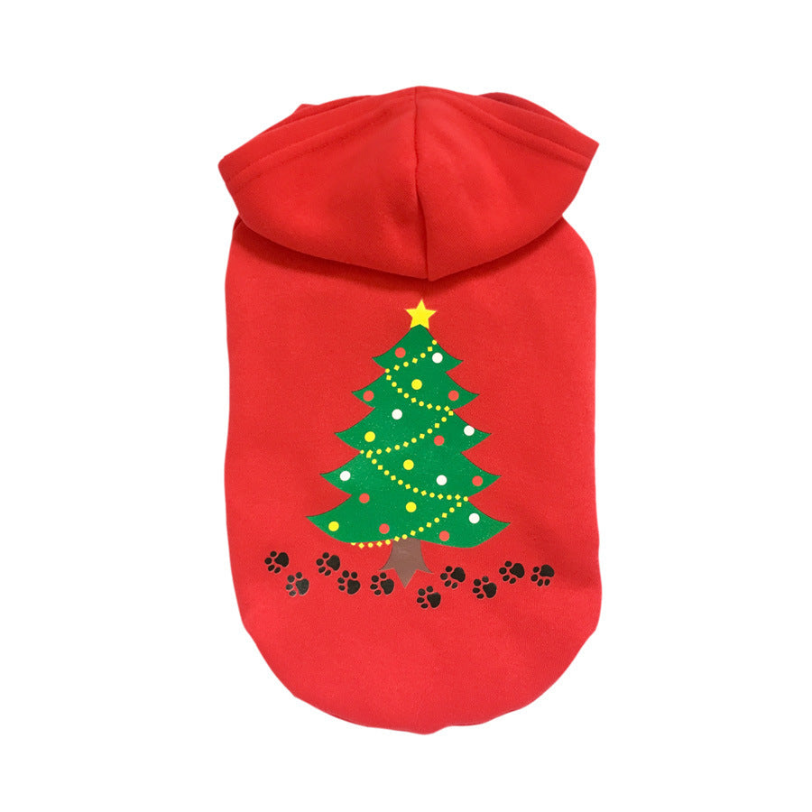 Pet Dog Christmas Clothes Coat Cotton Sweater