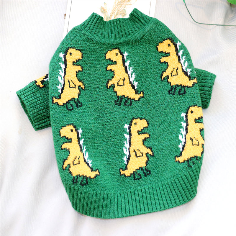 Pet Fashion Simple Jacquard Dog Sweater