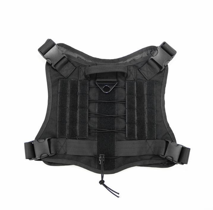 Tactical large dog vest dog patrol equipment pet dog clothes K9 chest strap