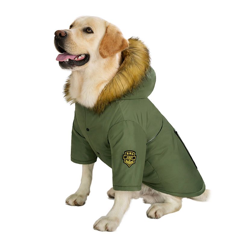 Dog Clothes Autumn And Winter Large Dog Down Jacket