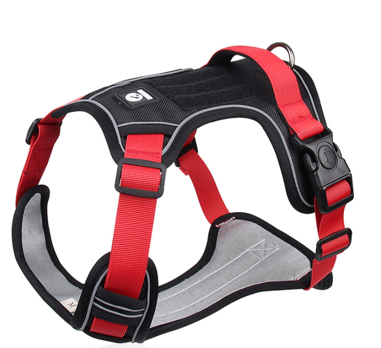 Vest Style Large Dog Chest Strap Reflective