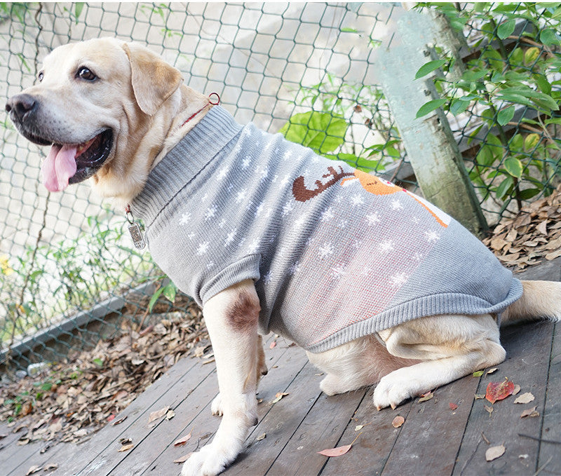 Clothes For Autumn And Winter Warm Dog Cotton Sweater