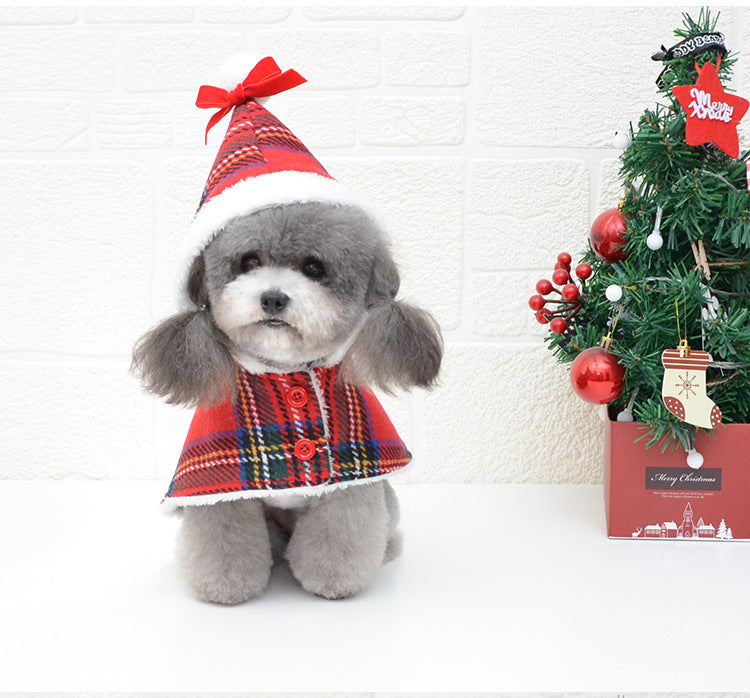 Christmas Knitted Turtleneck Dog Sweater  Clothing