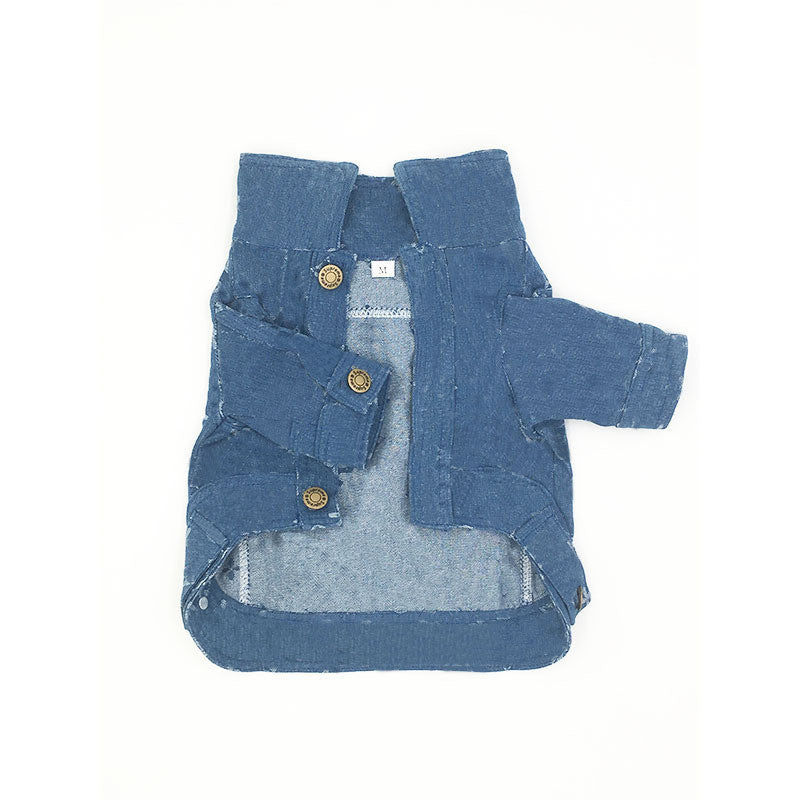 Dog Clothes Denim Clothes Puppy Pet Clothes