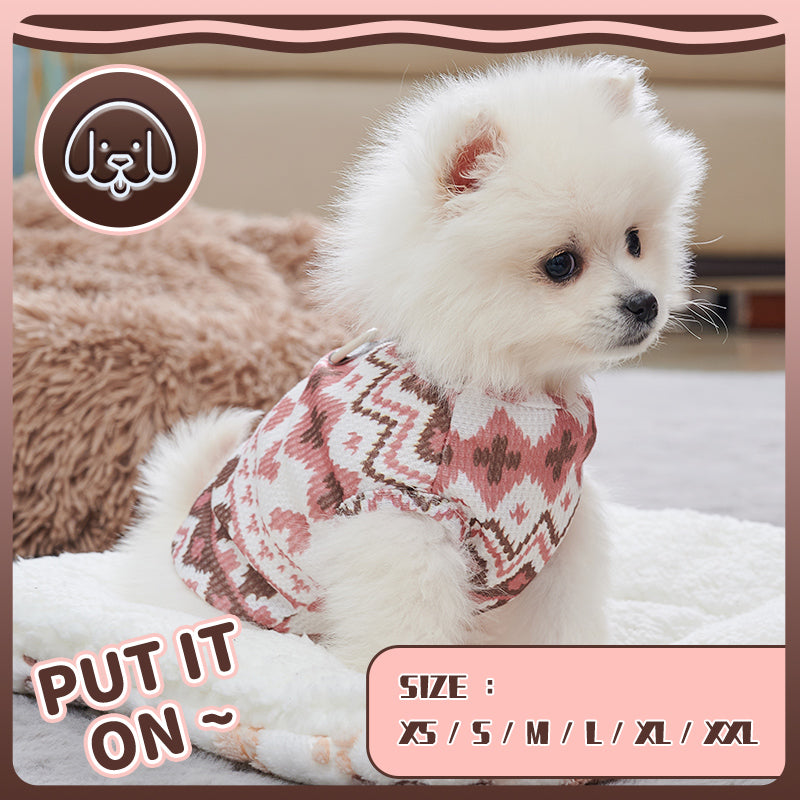 Bohemian Style Dog Clothes Summer Pet Vest Outfit