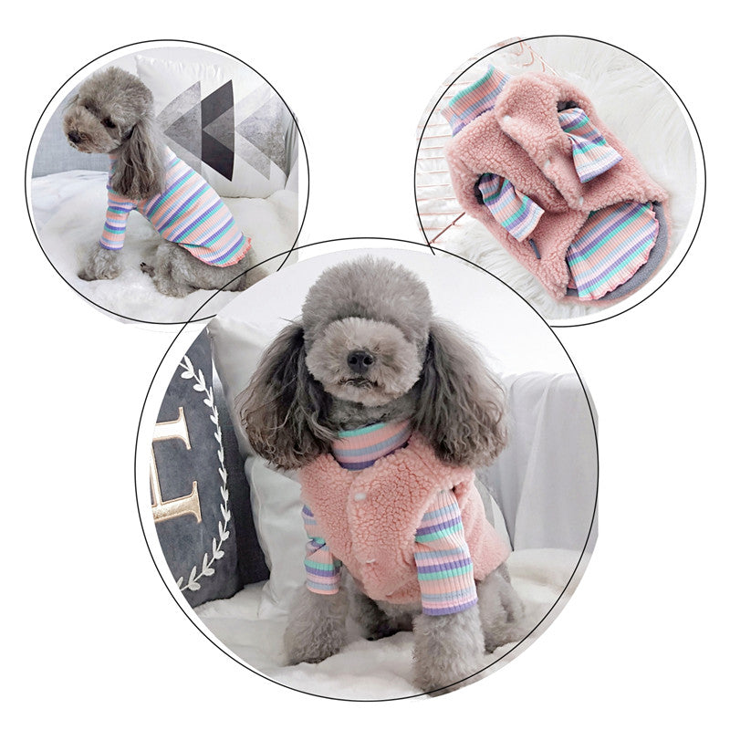 Clothes Vest Small Dog Cat Cotton Coat