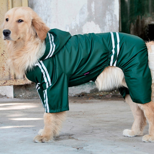 Large and medium dog raincoat