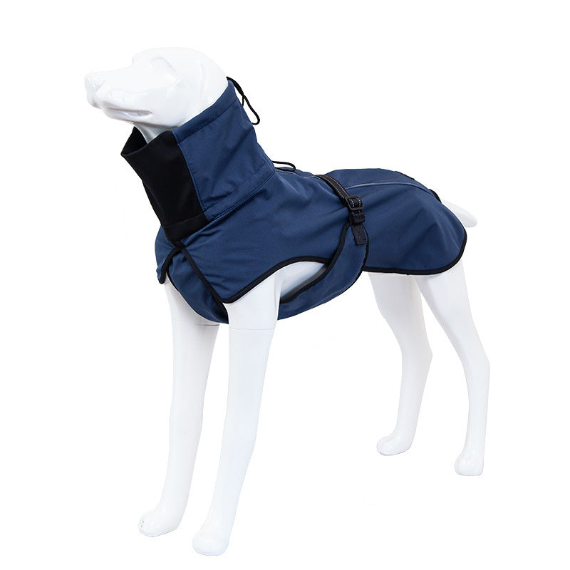 Dogdog Clothes Vest Large Dog Raincoat