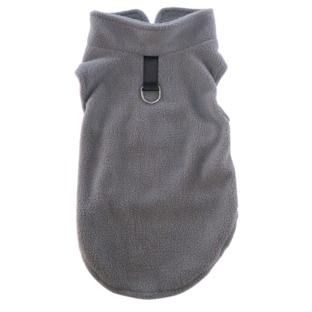 Pet Clothes Dog Polar Fleece Thickened Warm Vest