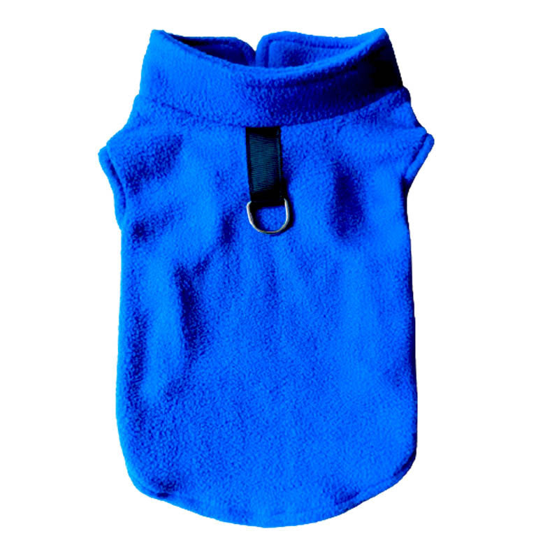 Pet Clothes Dog Polar Fleece Thickened Warm Vest