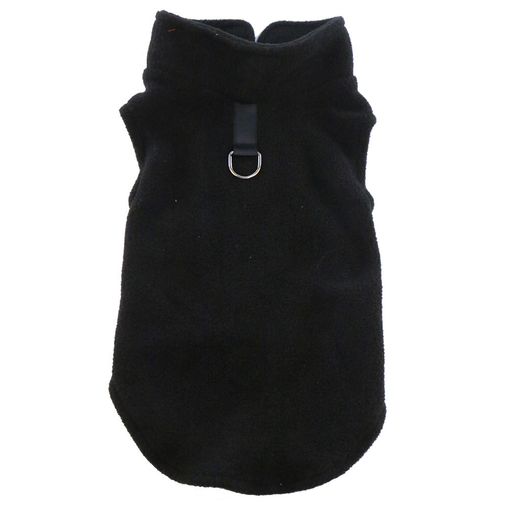 Pet Clothes Dog Polar Fleece Thickened Warm Vest