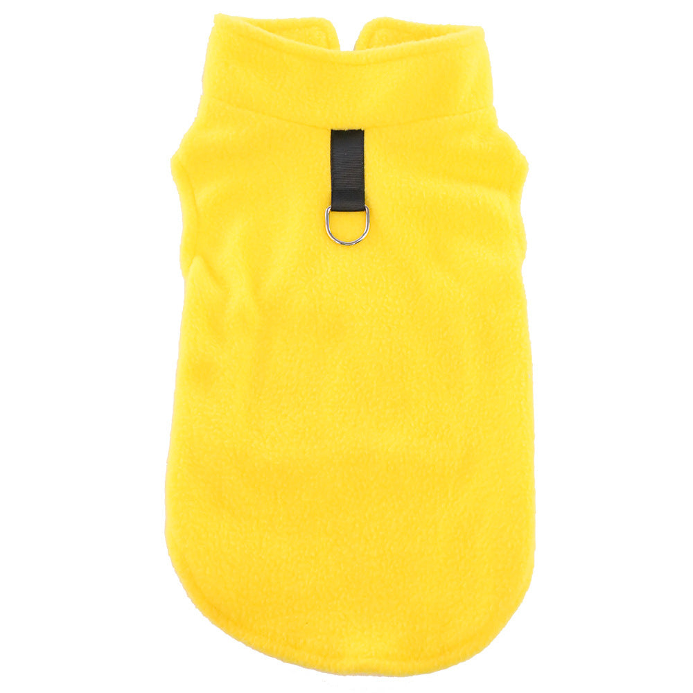 Pet Clothes Dog Polar Fleece Thickened Warm Vest