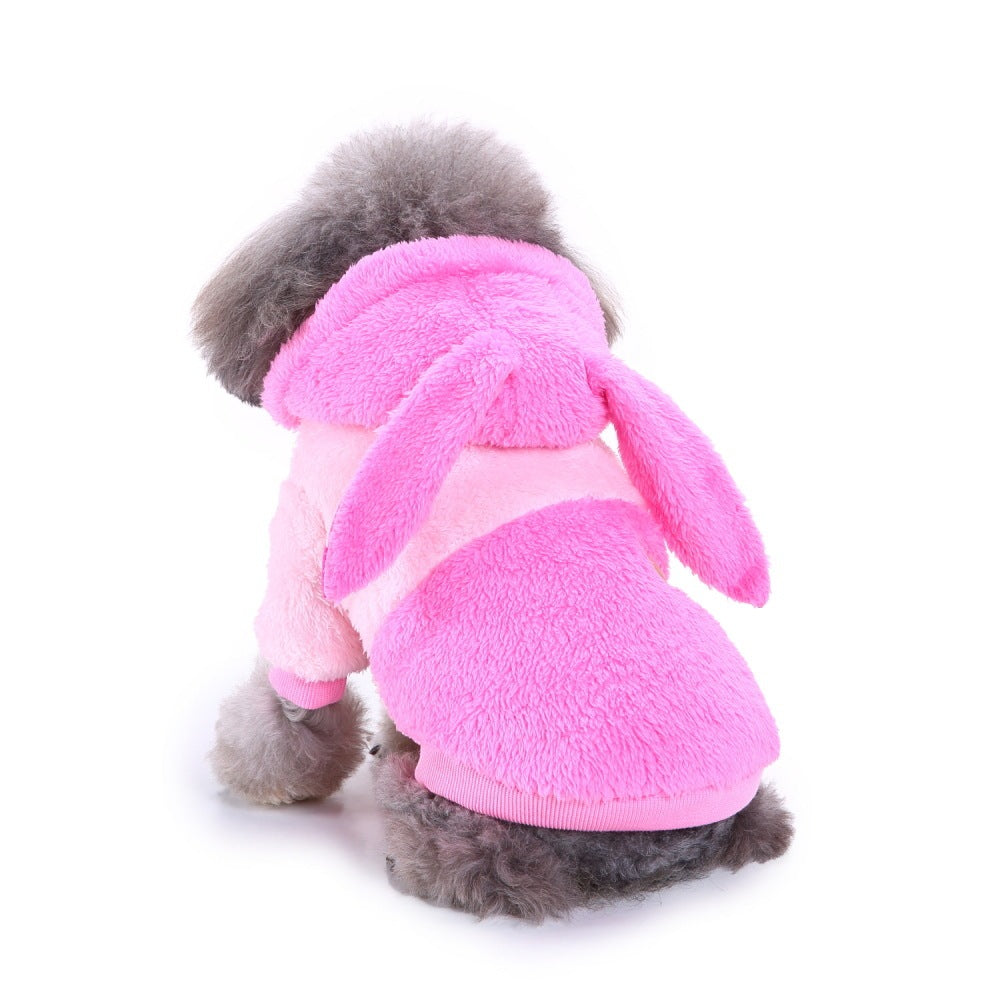 Dog Winter Clothing Coat Reflective Cotton