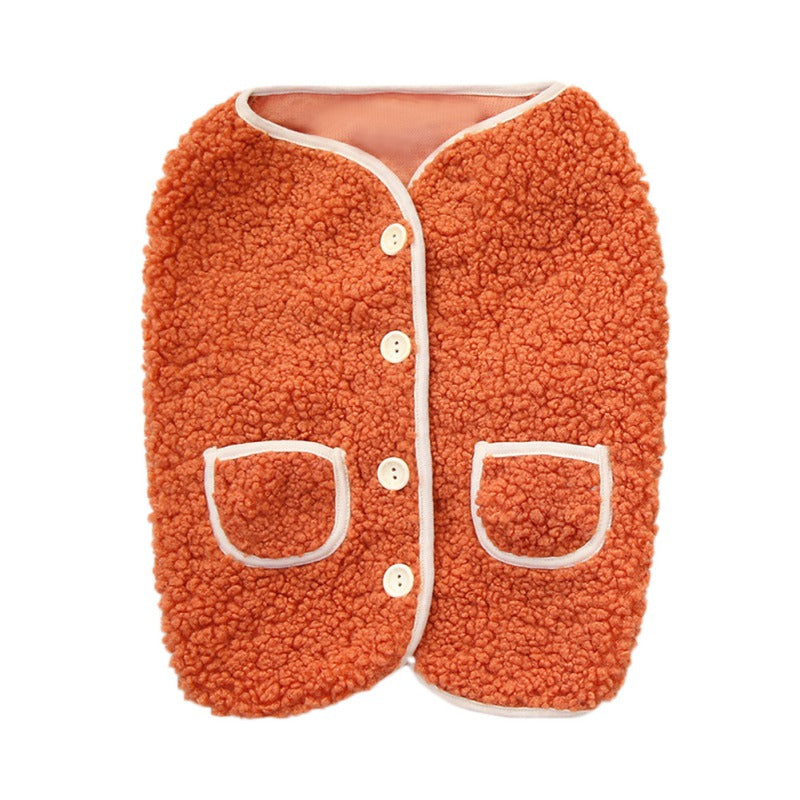 Dog Feet Clothes Vest Vest Coat Autumn Winter Clothes