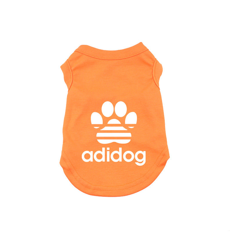 Spring And Summer New Small And Medium Sized Dog Cotton Vest