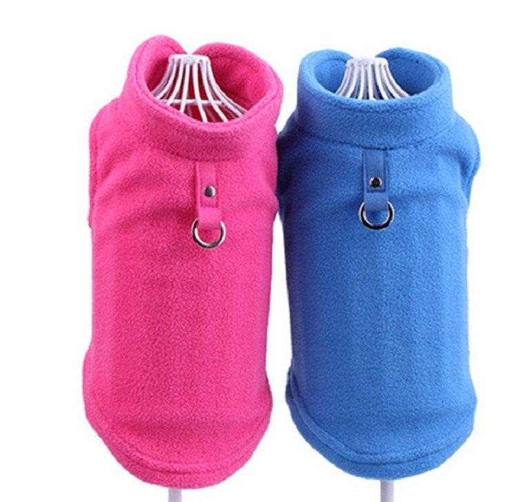 Fleece Pet Dog Clothes Puppy Coat Jacket For Small  Vest