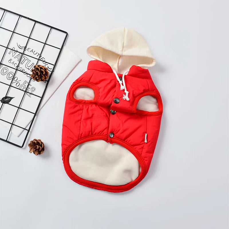 Cotton Warm Pet Dog Vest Clothing