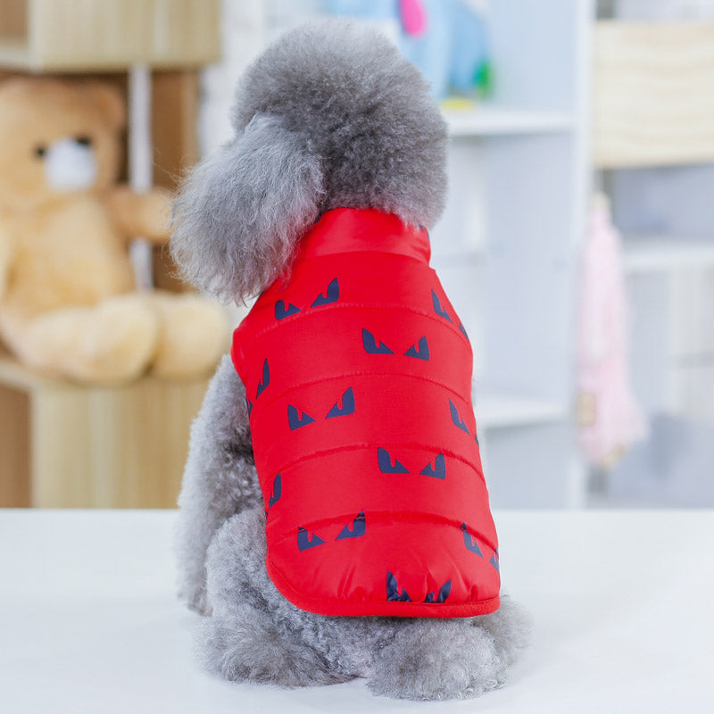 Pet clothes dog padded vest