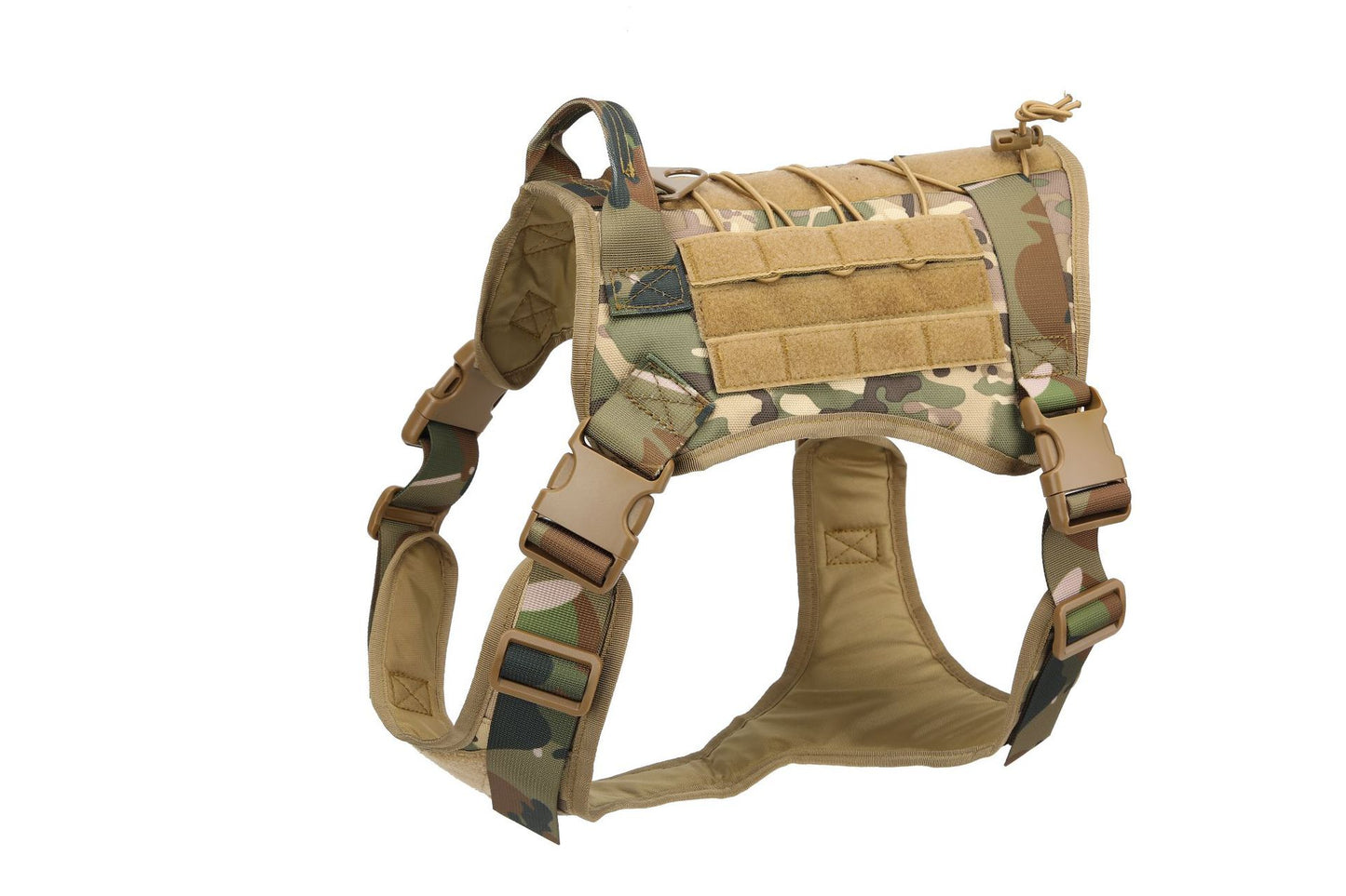 Outdoor Tactical Training Dog Clothes Large Dog Vest Camouflage Pet Vest